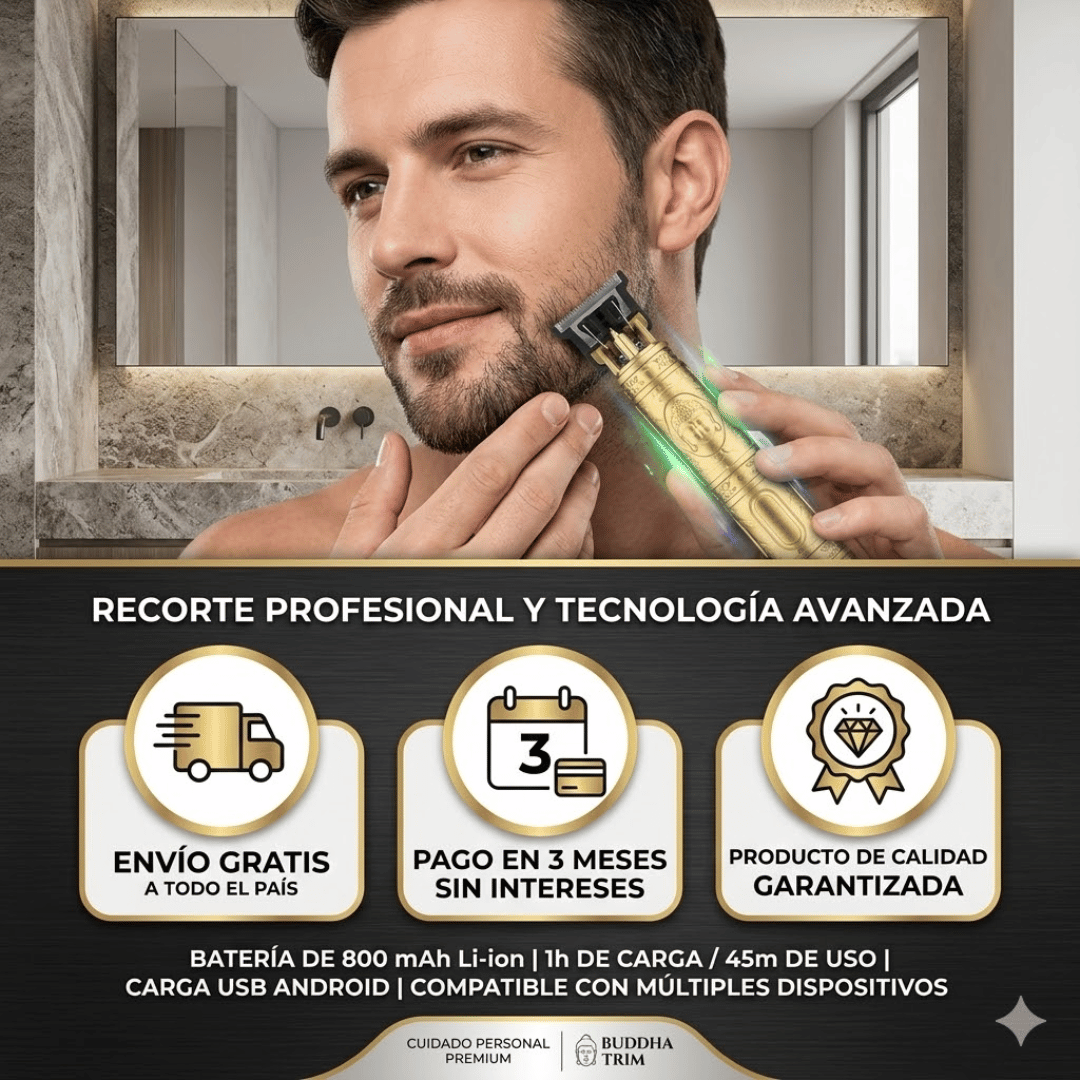BarberPro™ T9 – Rasuradora Profesional para Hombre