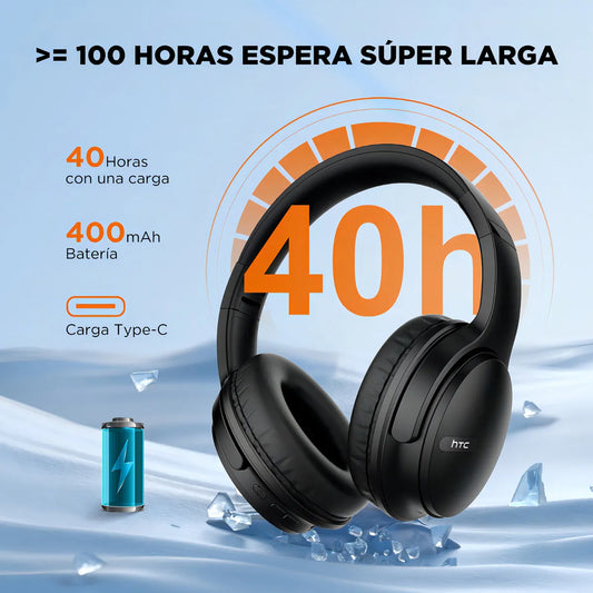 HTC NeoBass HP01 – Larga Duración + Cancelación de Ruido