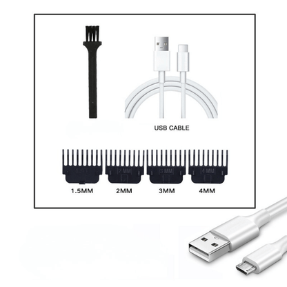 BarberPro™ T9 – Rasuradora Profesional para Hombre